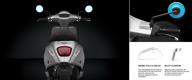 Vespa Elettrica カスタム パーツ