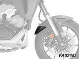 Extender Fender / エクステンダーフェンダー HONDA VFR800X Crossrunner カスタムパーツ