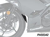 Extender Fender / エクステンダーフェンダー Z400 / ニンジャ400 カスタム パーツ