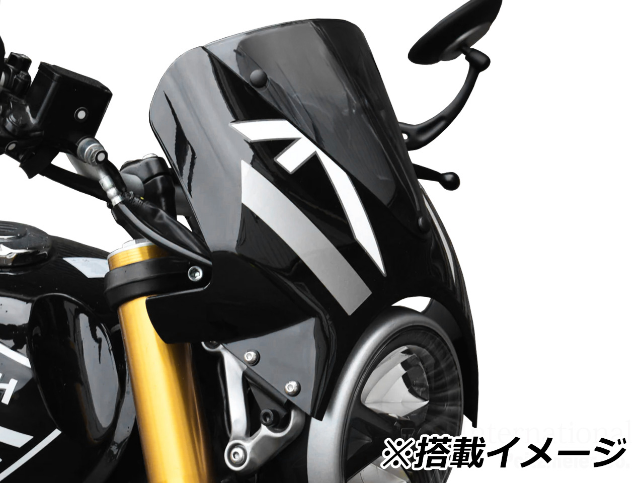 ヘッドライトフェアリング スピード400 カスタム パーツ