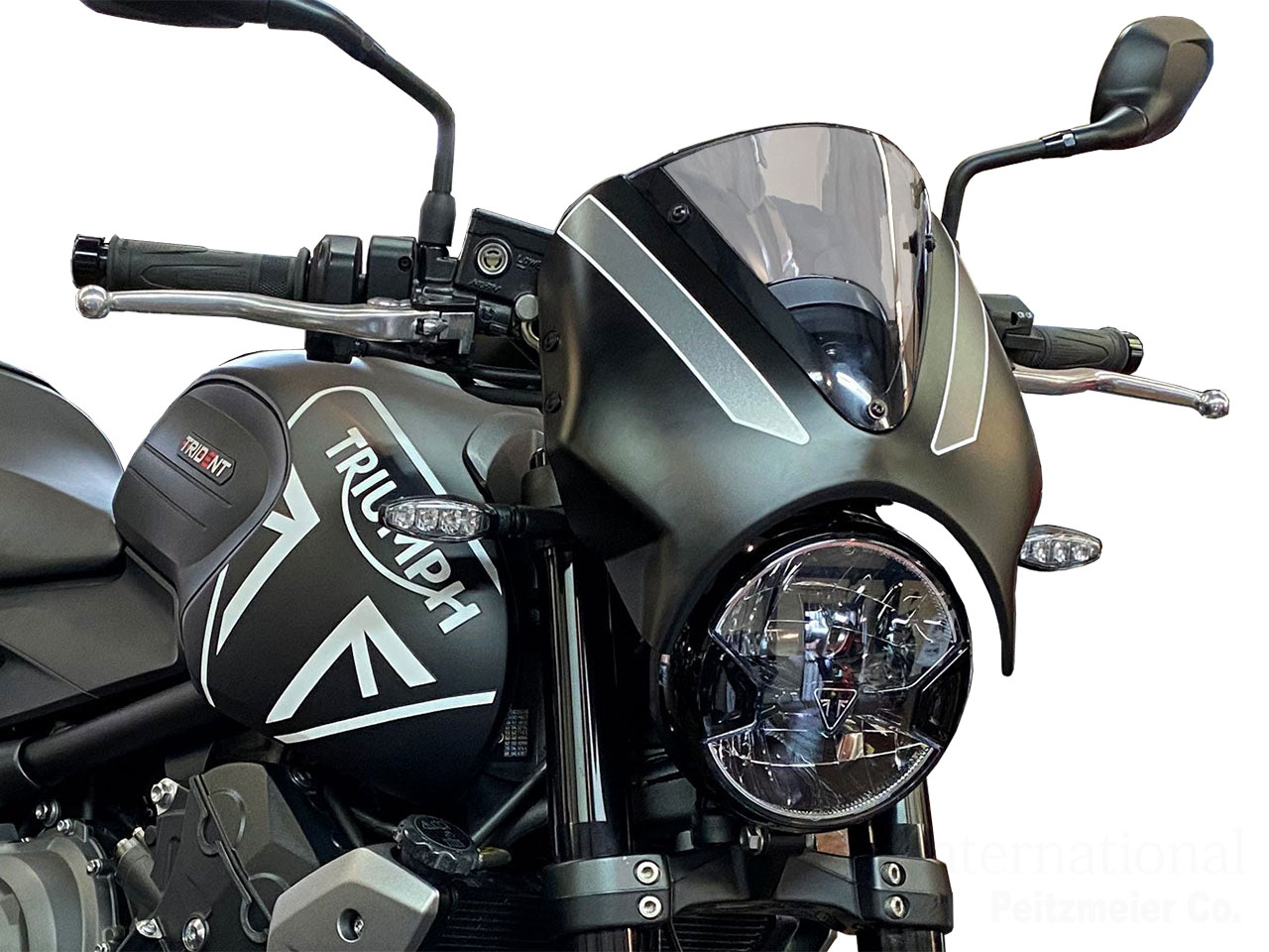 ヘッドライトフェアリング トライデント660 カスタム パーツ