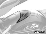 リアエクステンドフェンダー トレーサー900 (MT-09 トレーサー) カスタム パーツ