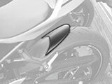 Rear Extend Fender / リアエクステンドフェンダー Z400 / ニンジャ400 カスタム パーツ